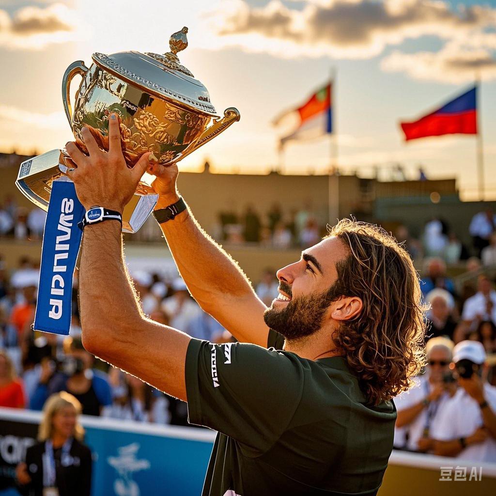 世界网球队完胜日本网球队，西西帕斯一己之力扛起全队的简单介绍